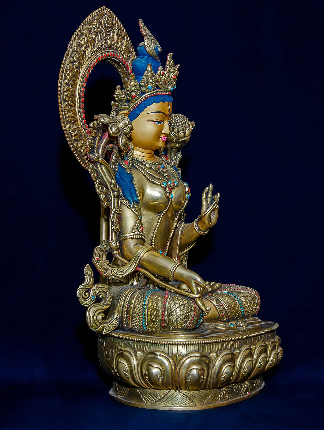 White Tara Statue - 01