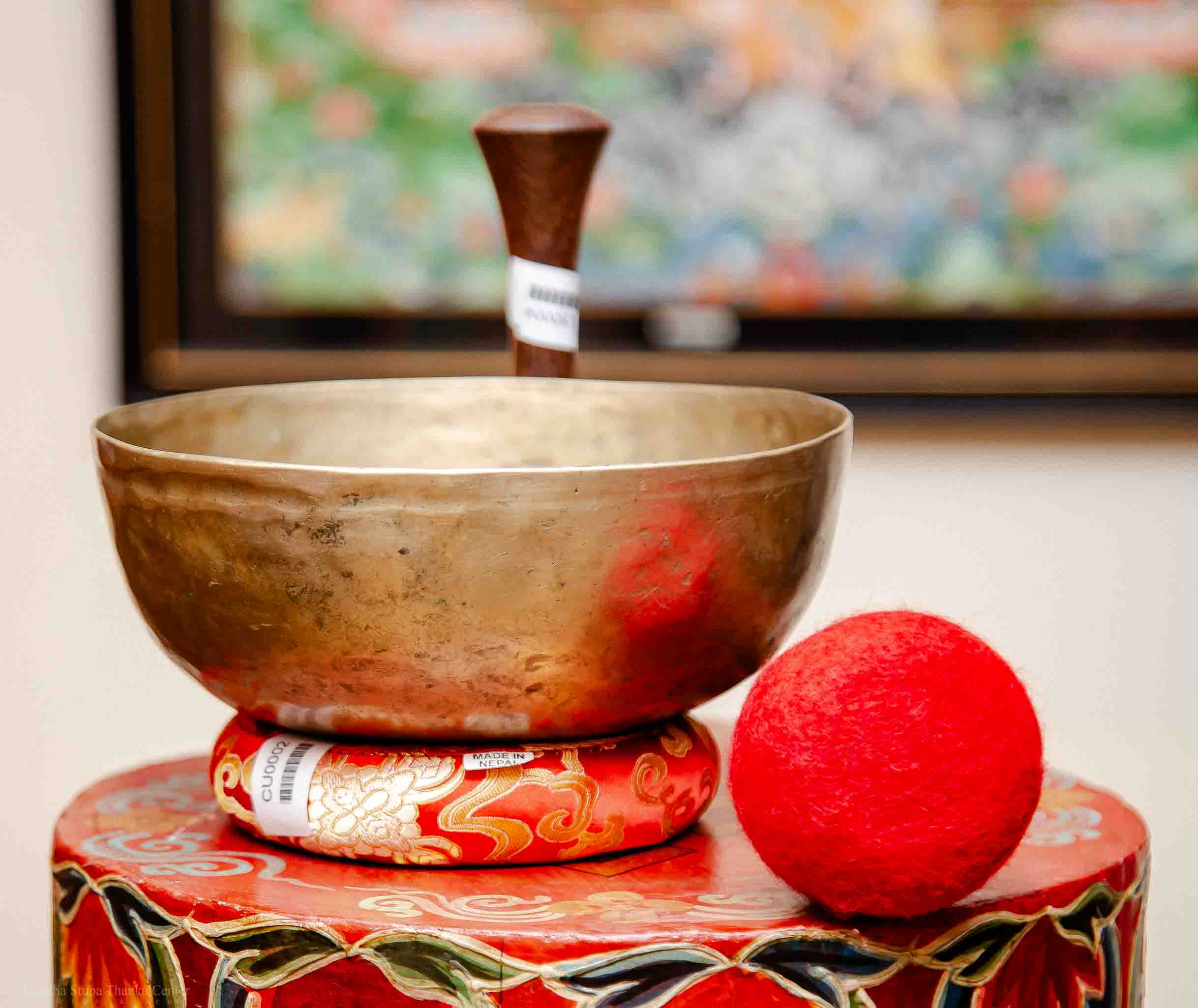Himalayan Singing Bowl with Mallet and Stick | Meditation Bowl | Sound Healers | Hand-Made | Sound Yoga -S00089