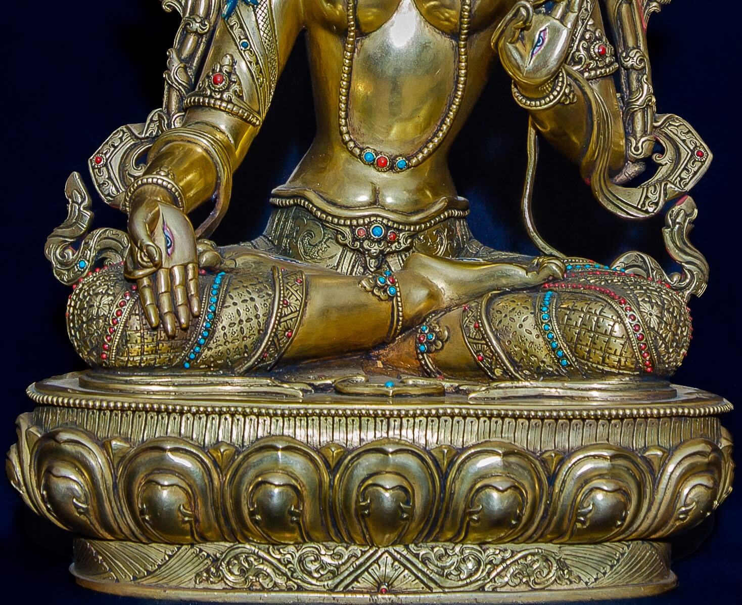 White Tara Statue - 01