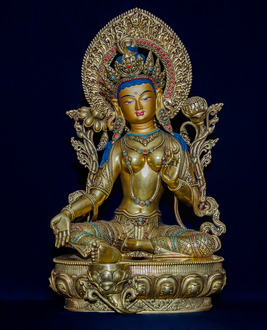 Green Tara Statue - 05
