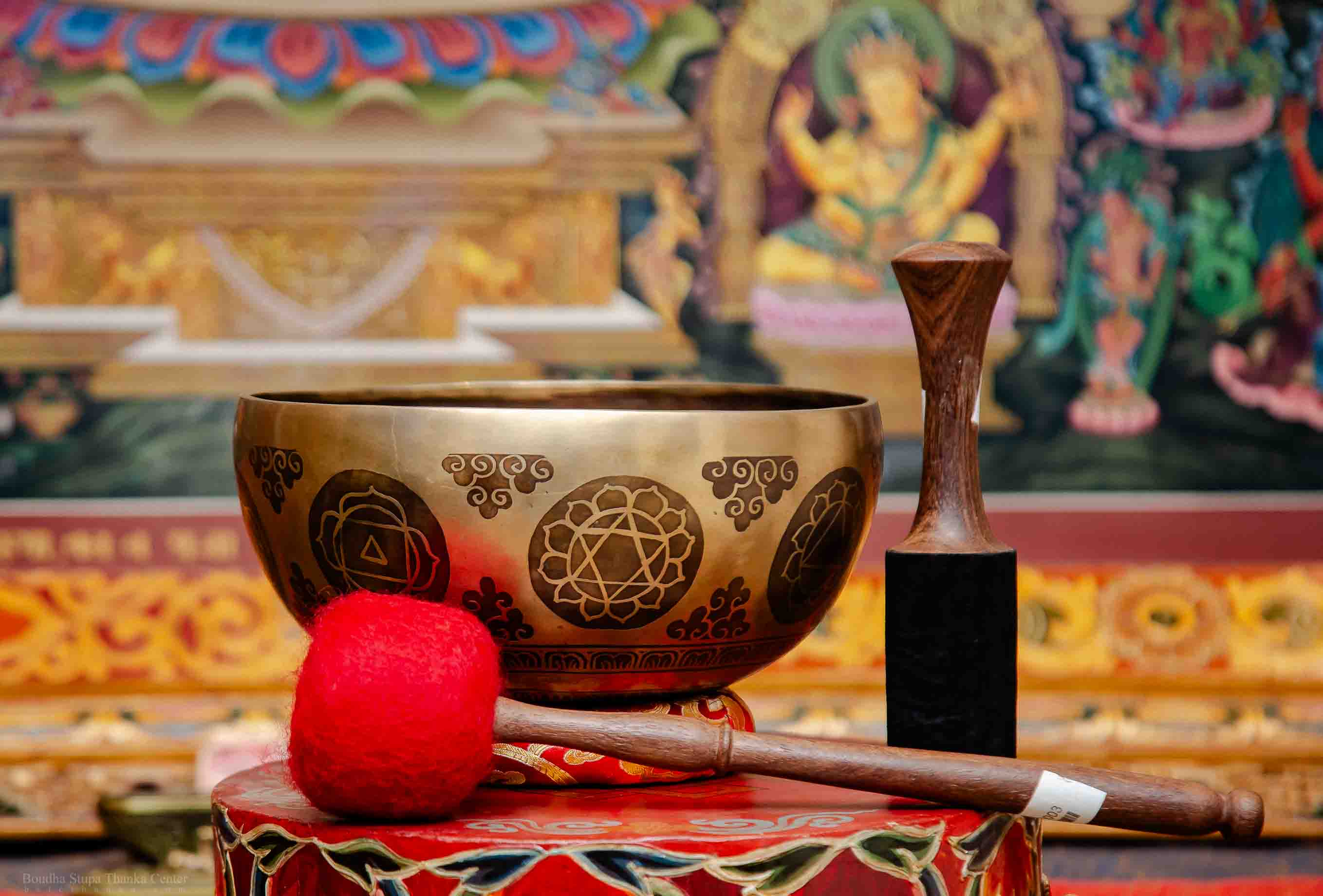 7-Metal Tibetan Singing Bowl Handcrafted with Spiritual Carvings | Meditation Bowl | Himalayan Singing Bowl | Sound Yoga | Sound Bell-S00773