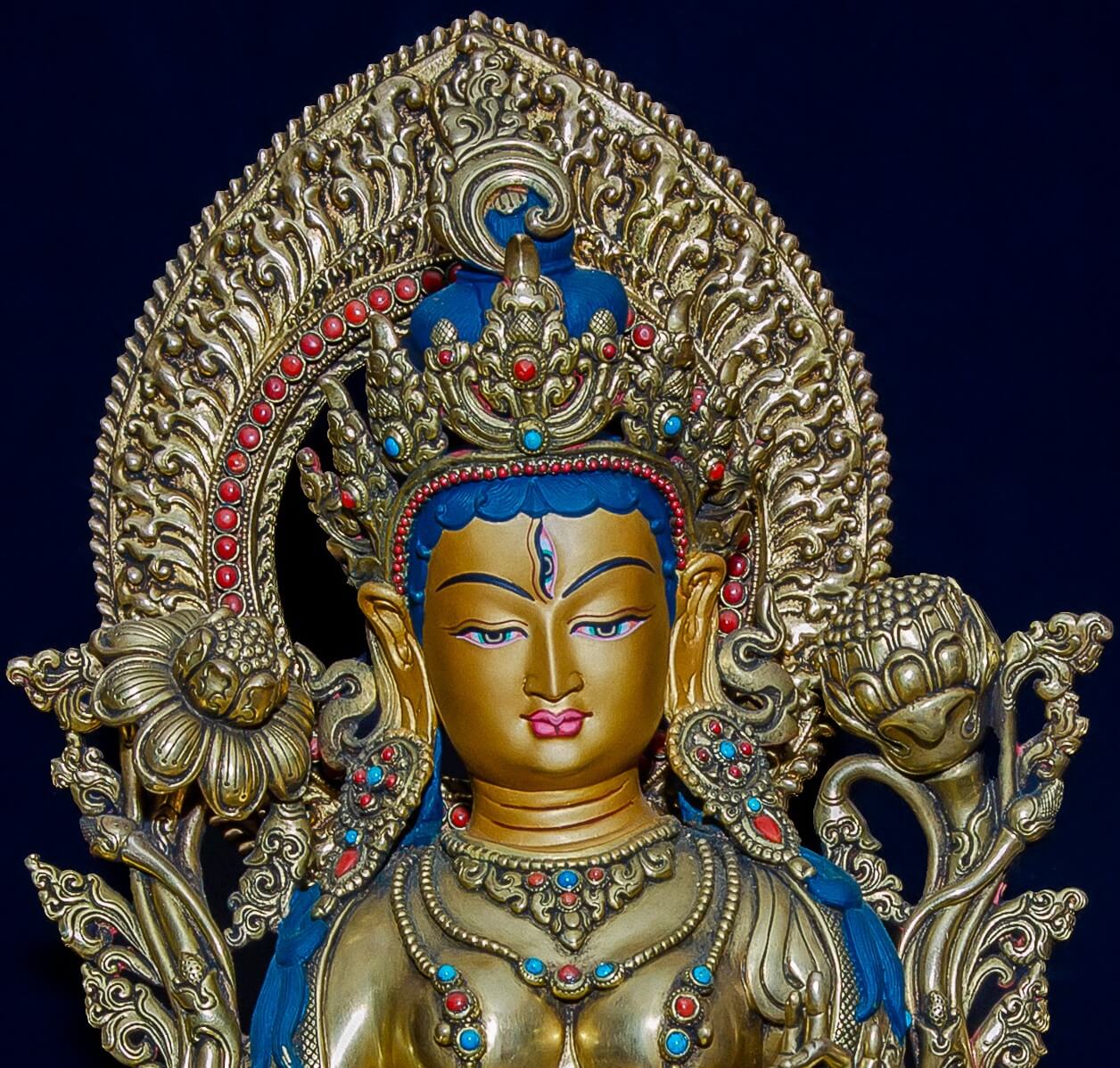 White Tara Statue - 01