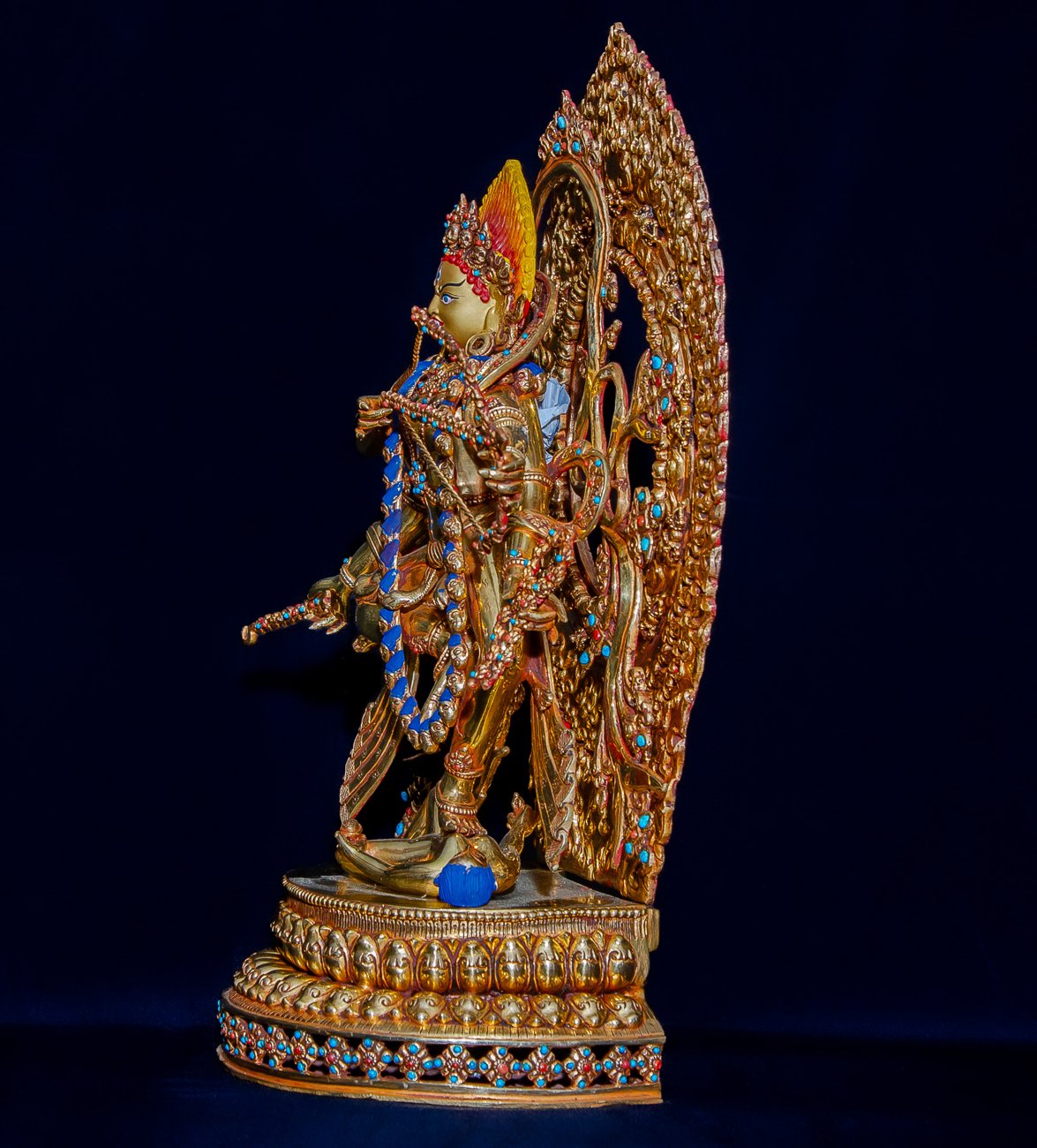 Handcrafted Kurukulla Brass Statue - 02