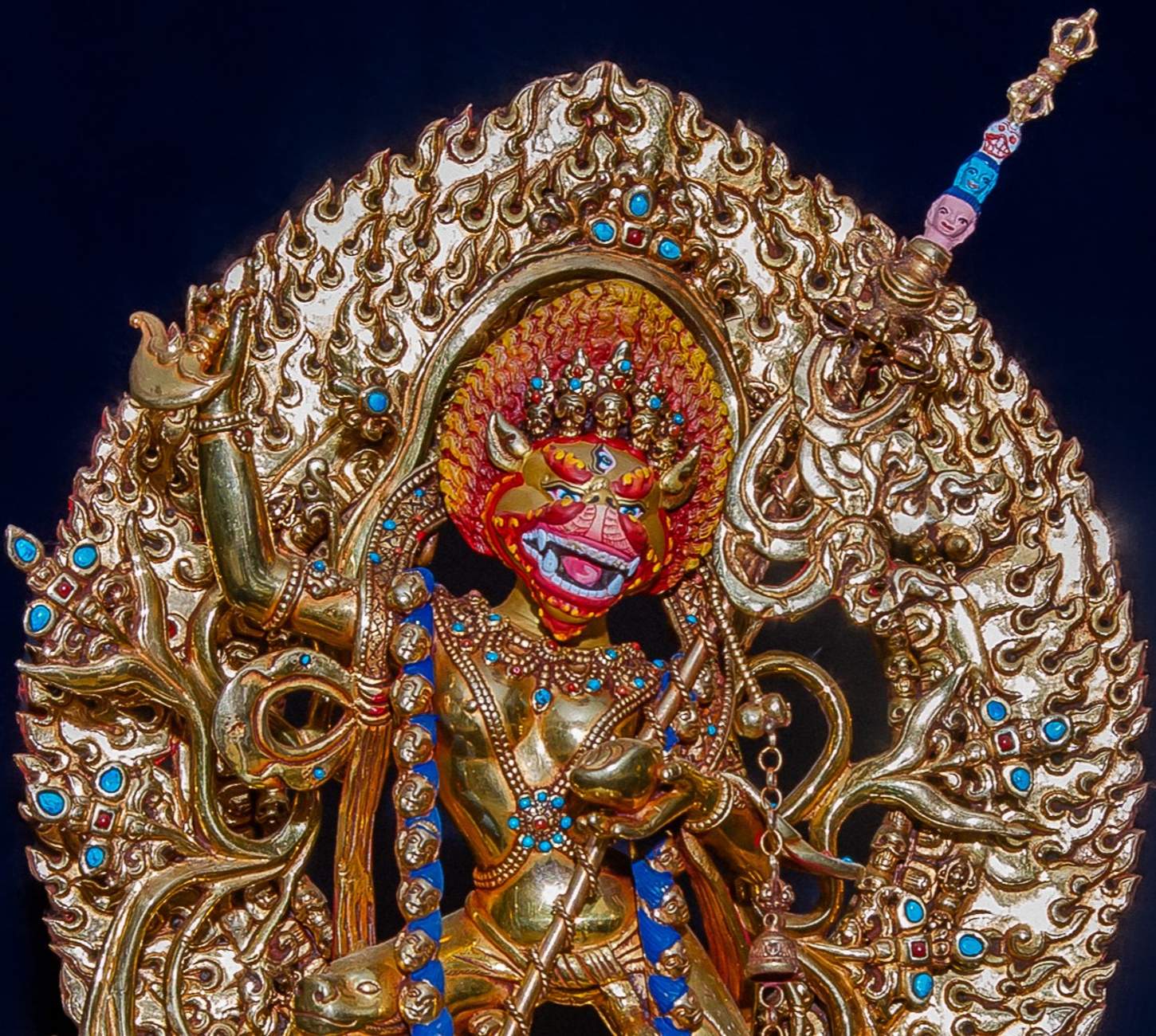 Radiant Singhamukha Statue - 03