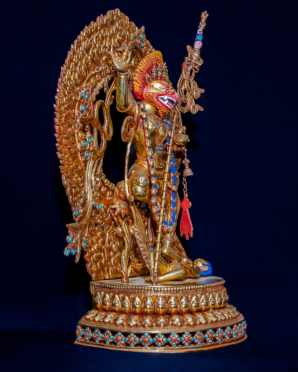 Radiant Singhamukha Statue - 03