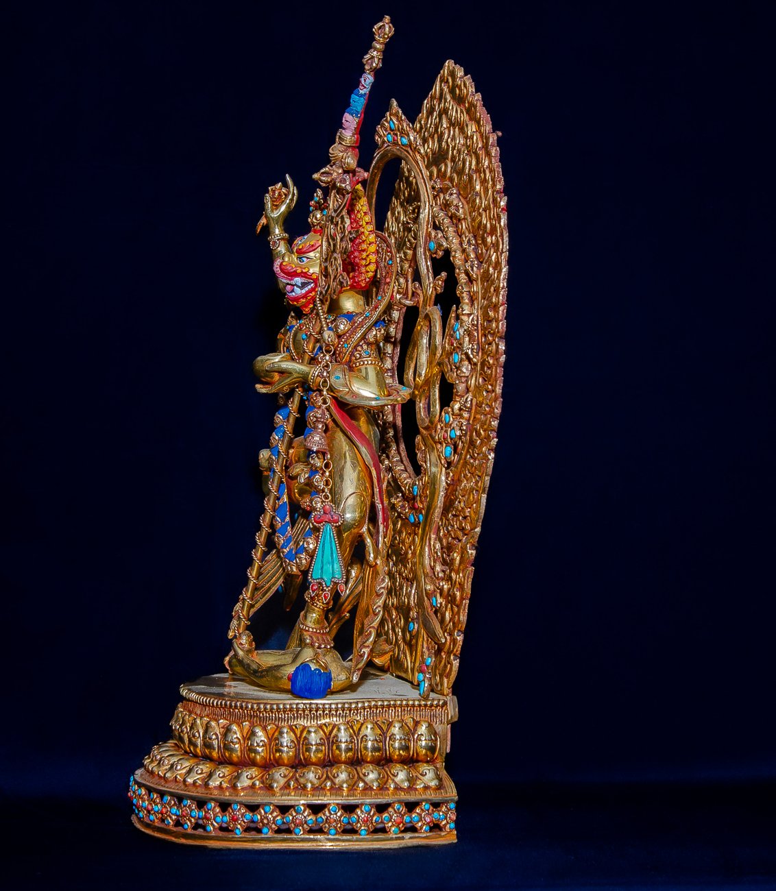 Radiant Singhamukha Statue - 03