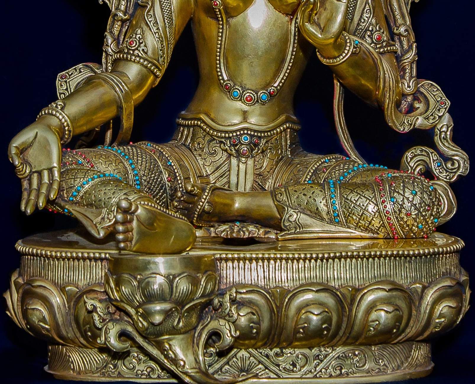 Green Tara Statue - 05