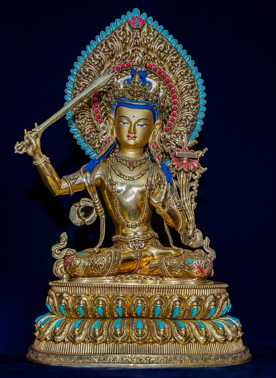 Majestic Manjushree Statue - 10