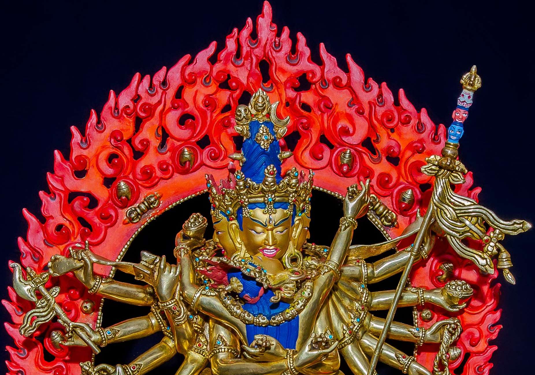 Handcrafted Chakrasamvara Statue -  11