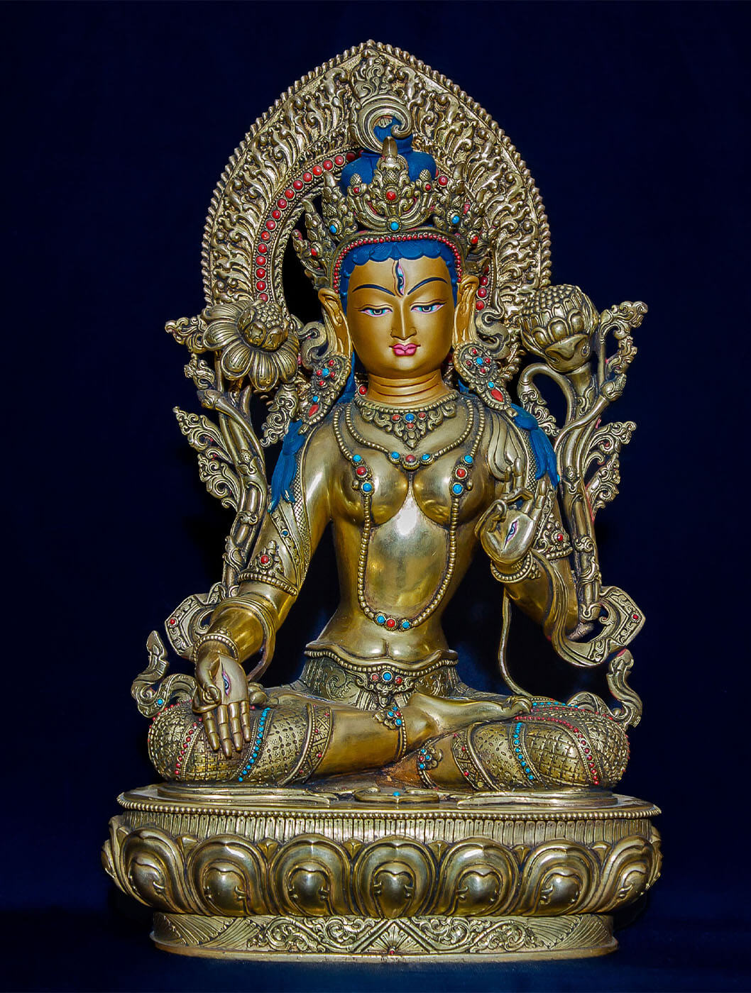 White Tara Statue - 01